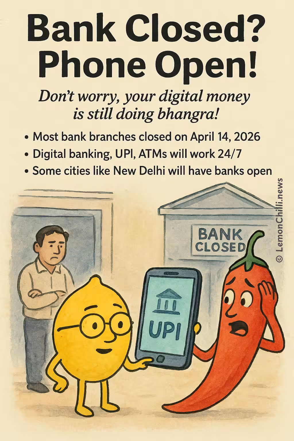 Bank Closed? Phone Open!