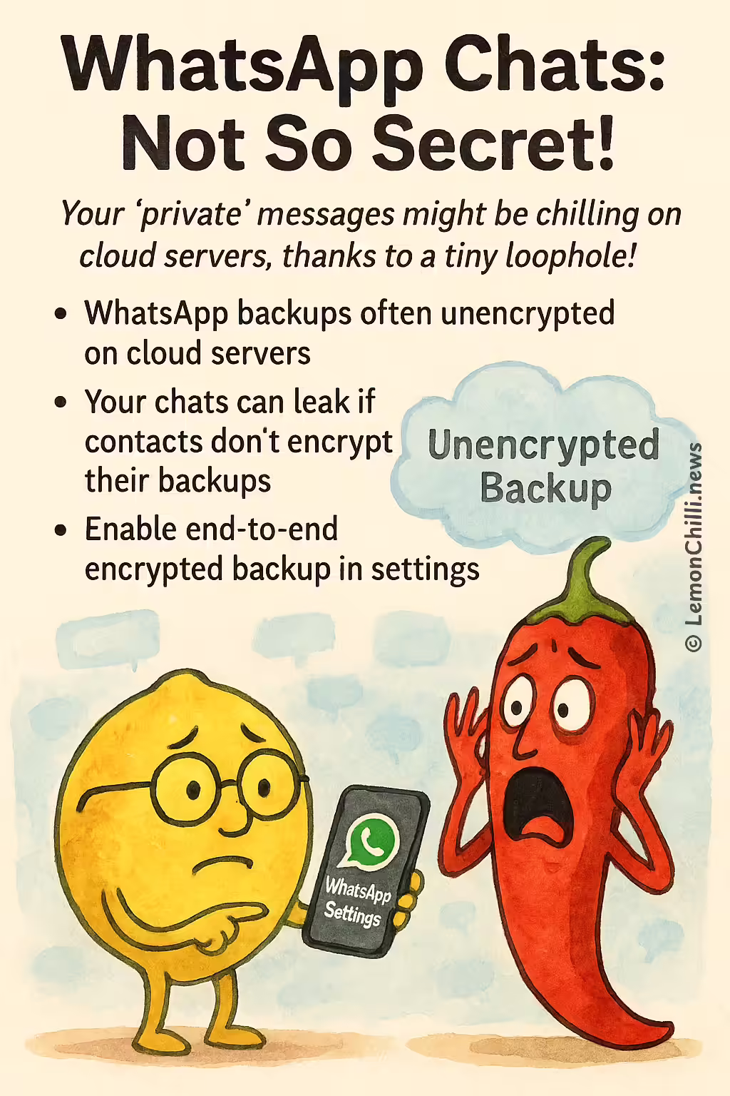 WhatsApp Chats: Not So Secret!