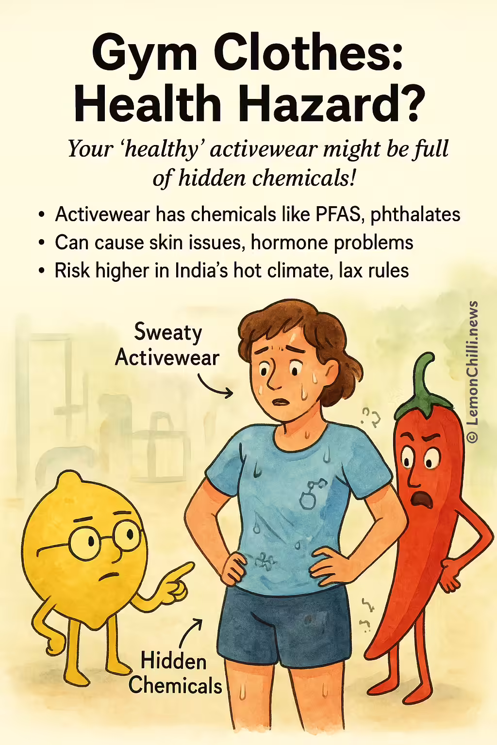 Gym Clothes: Health Hazard?