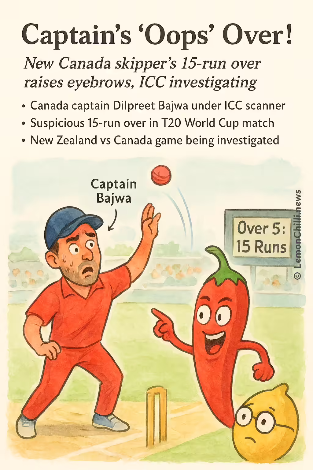 Captain's 'Oops' Over!