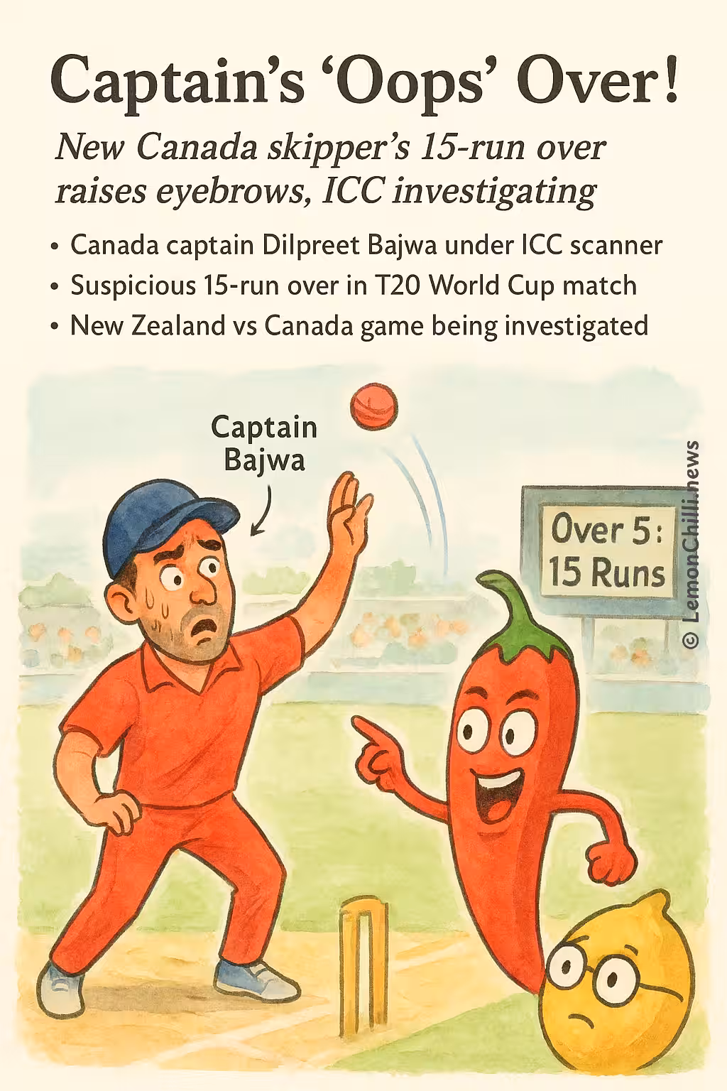 Captain's 'Oops' Over!