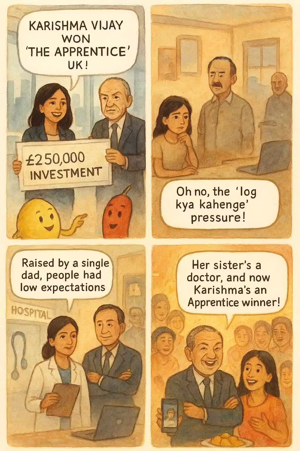 Desi Girl Wins UK Apprentice!