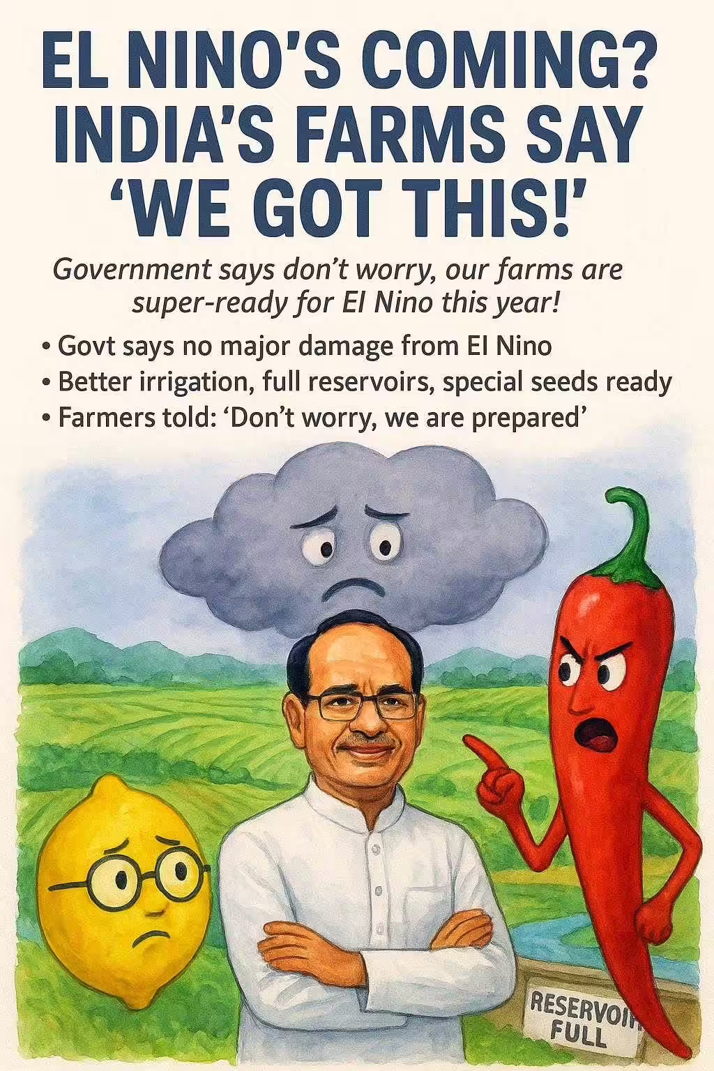 El Nino's Coming? India's Farms Say 'We Got This!'