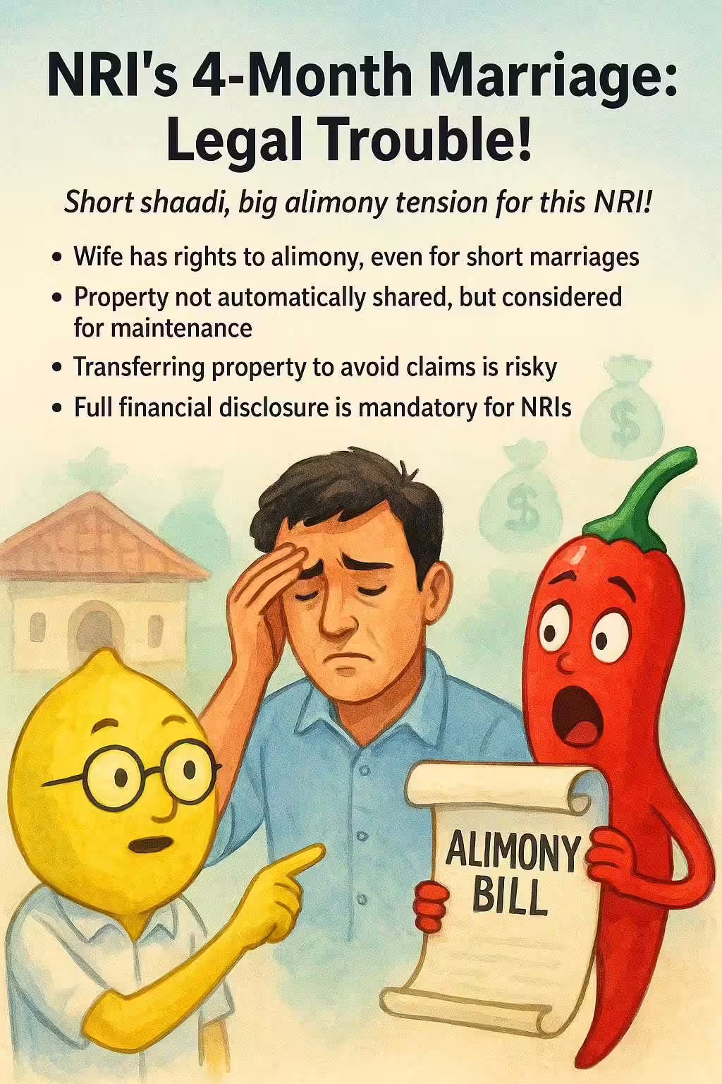 NRI's 4-Month Marriage: Legal Trouble!