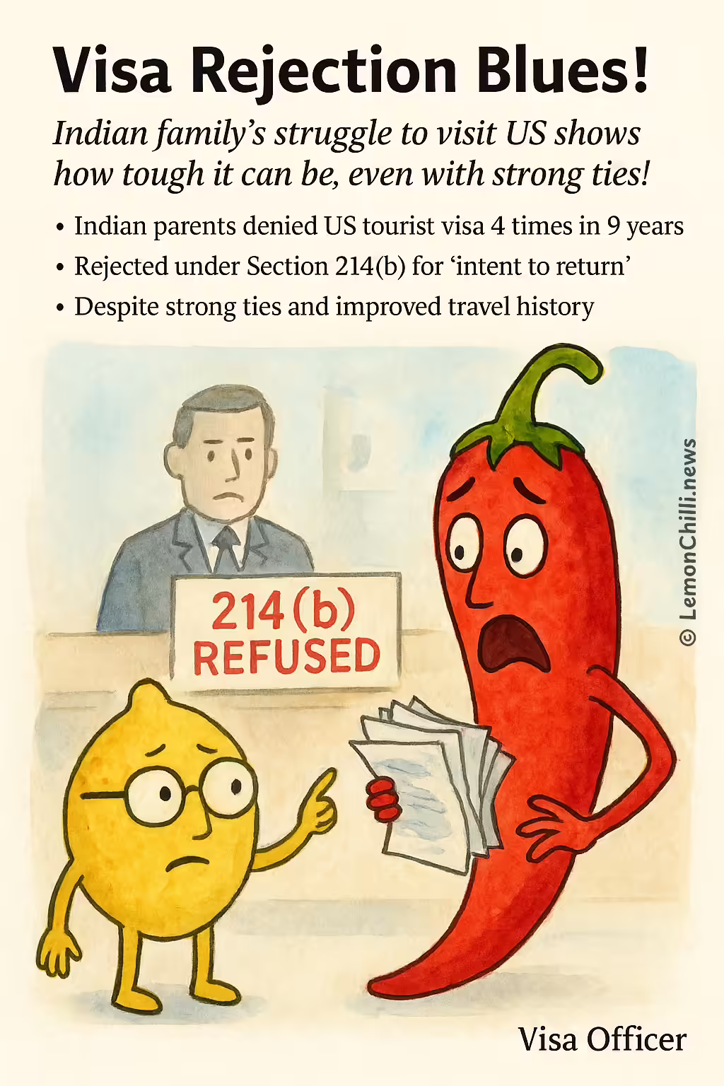 Visa Rejection Blues!