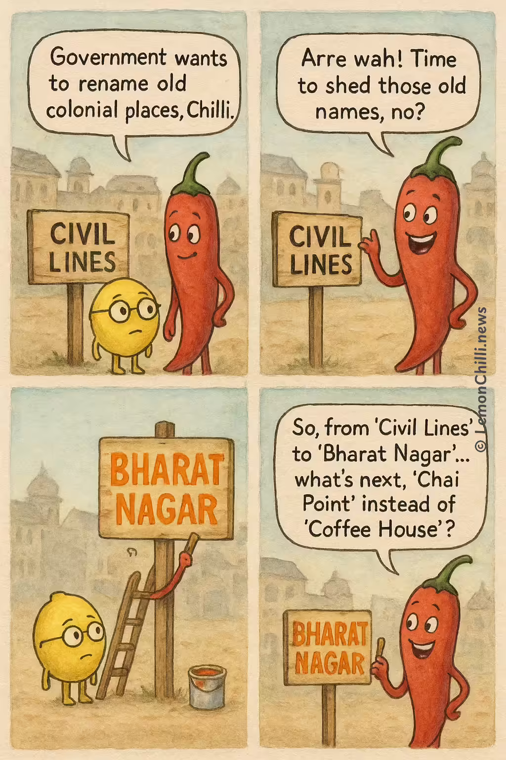 Civil Lines No More! Bharat Nagar Zindabad!