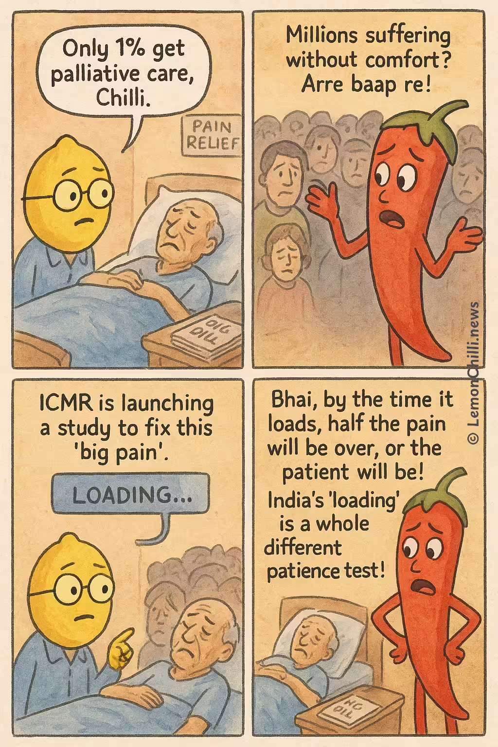 Pain Relief? India Says 'Loading...'