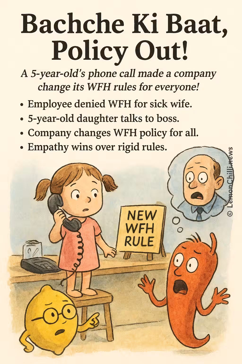 Bachche Ki Baat, Policy Out!