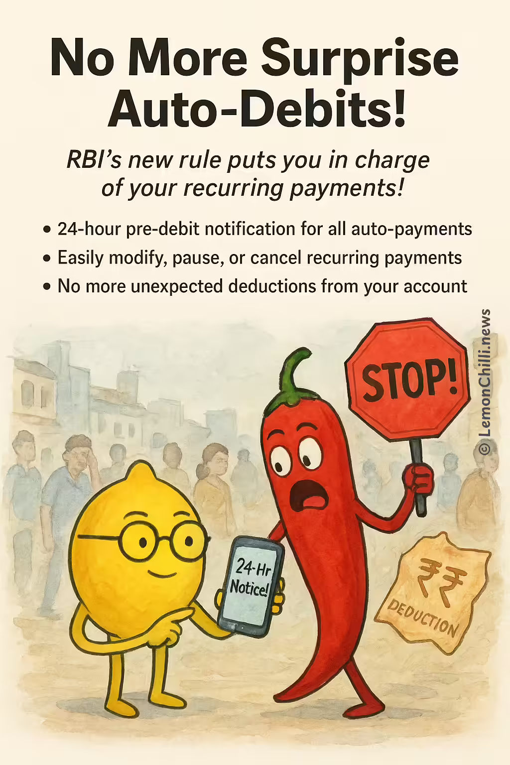 No More Surprise Auto-Debits!