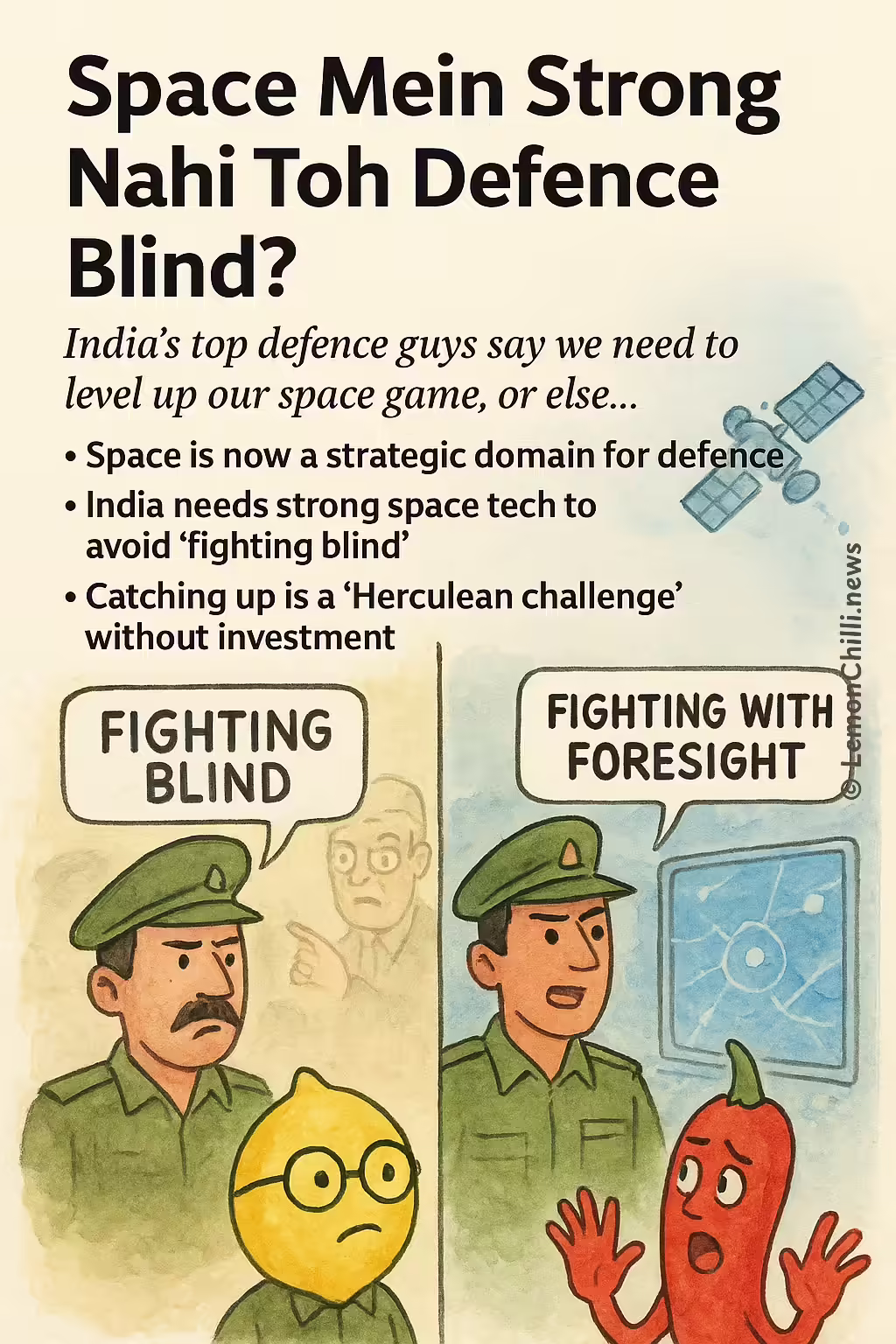 Space Mein Strong Nahi Toh Defence Blind?