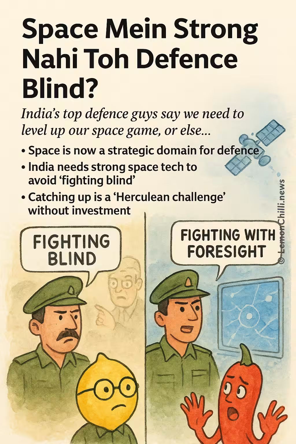 Space Mein Strong Nahi Toh Defence Blind?