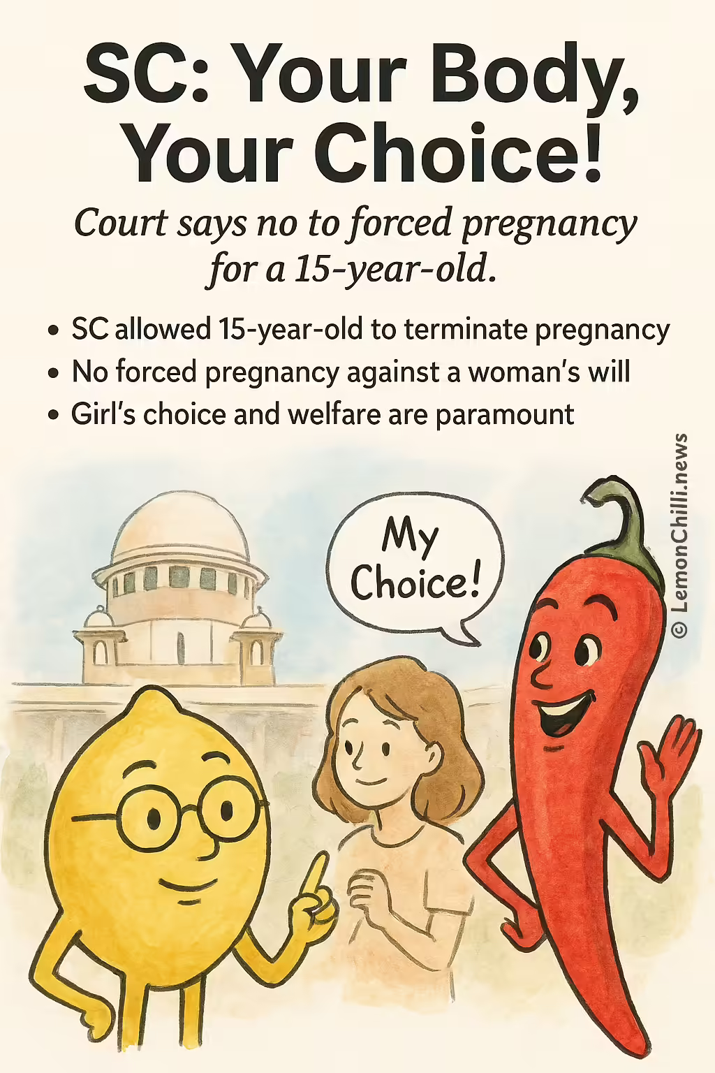 SC: Your Body, Your Choice!
