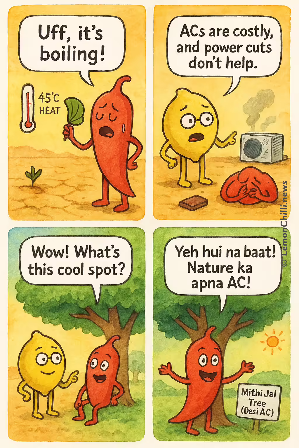 Desi AC: Nature's Coolest Jugaad!