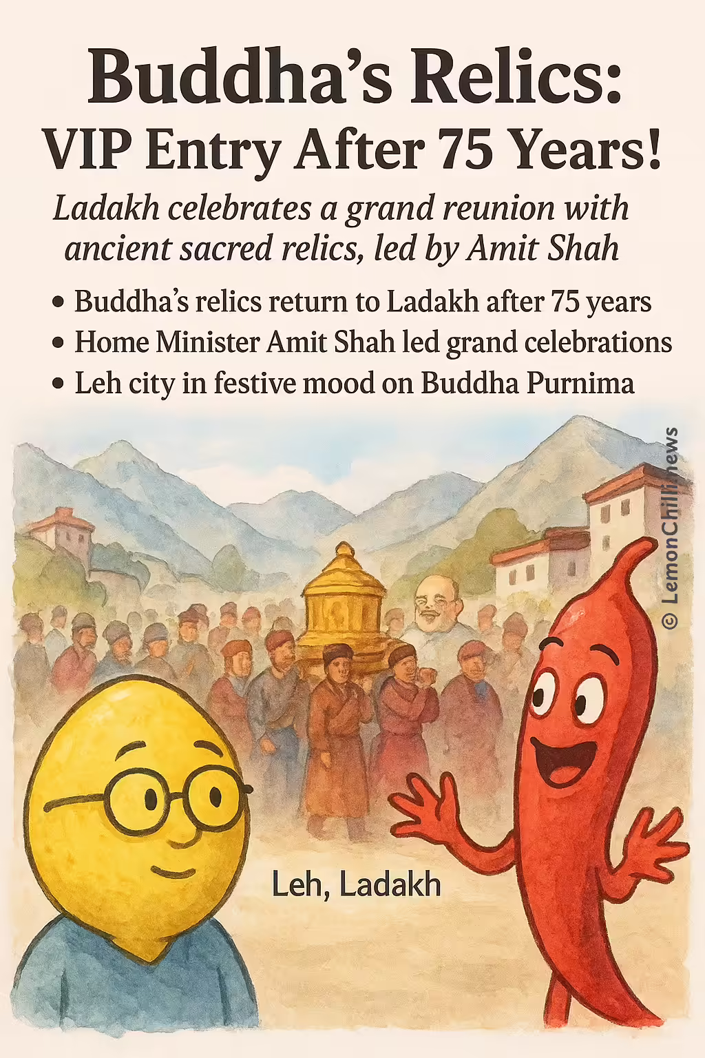 Buddha's Relics: VIP Entry After 75 Years!