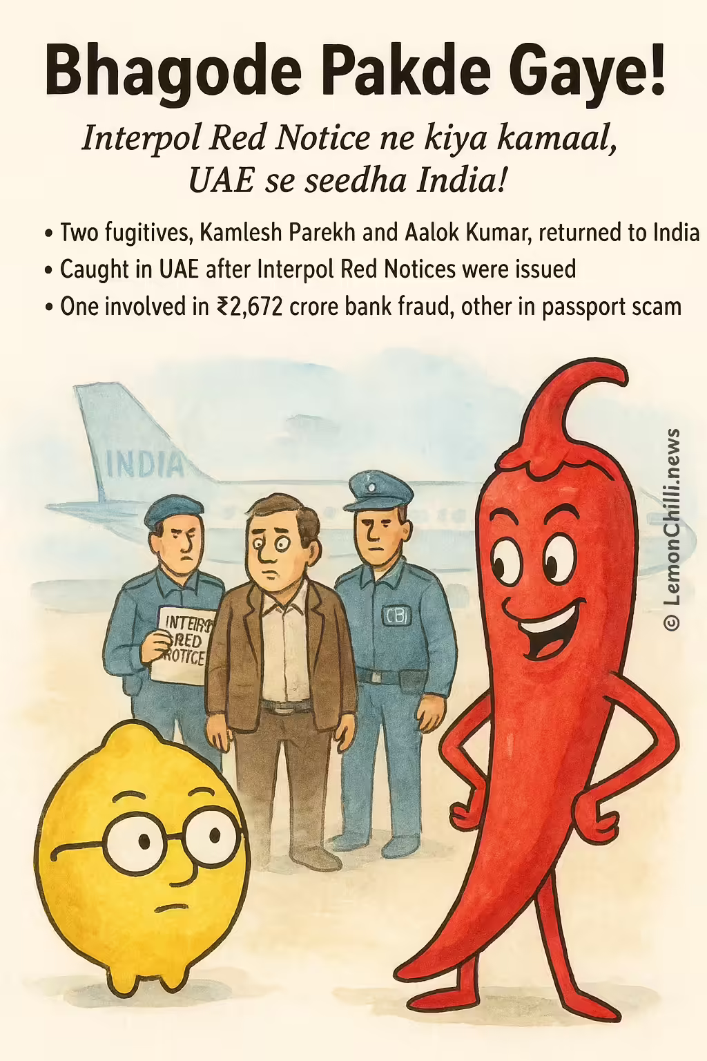 Bhagode Pakde Gaye!