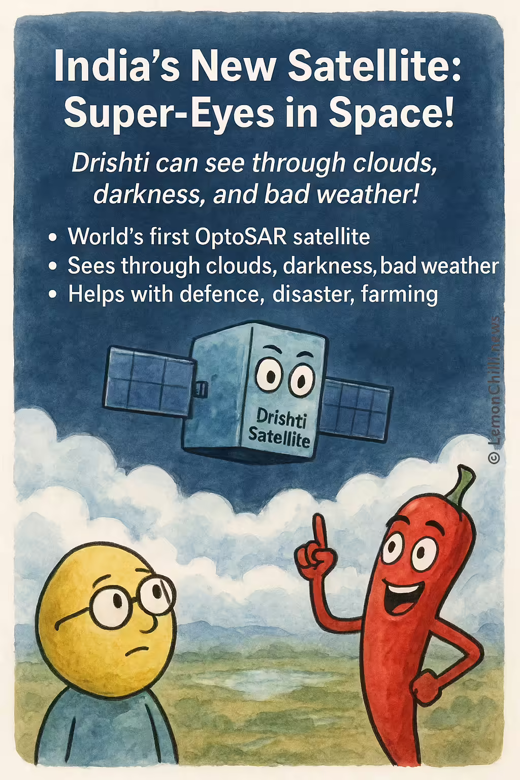 India's New Satellite: Super-Eyes in Space!