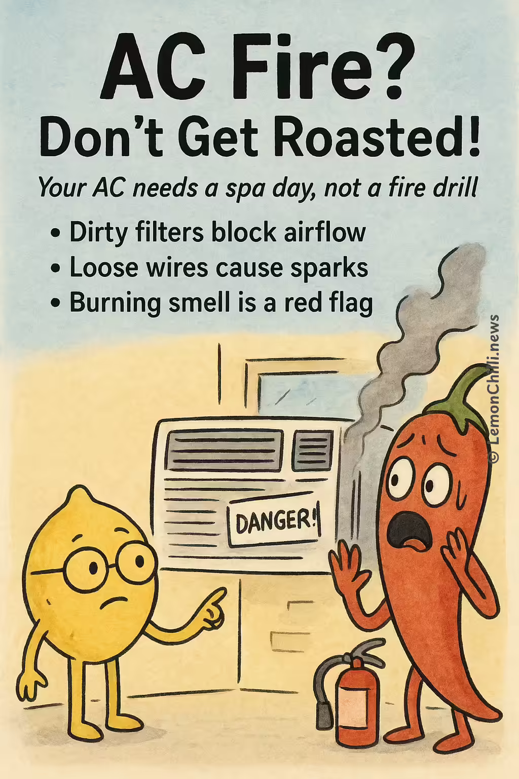 AC Fire? Don't Get Roasted!