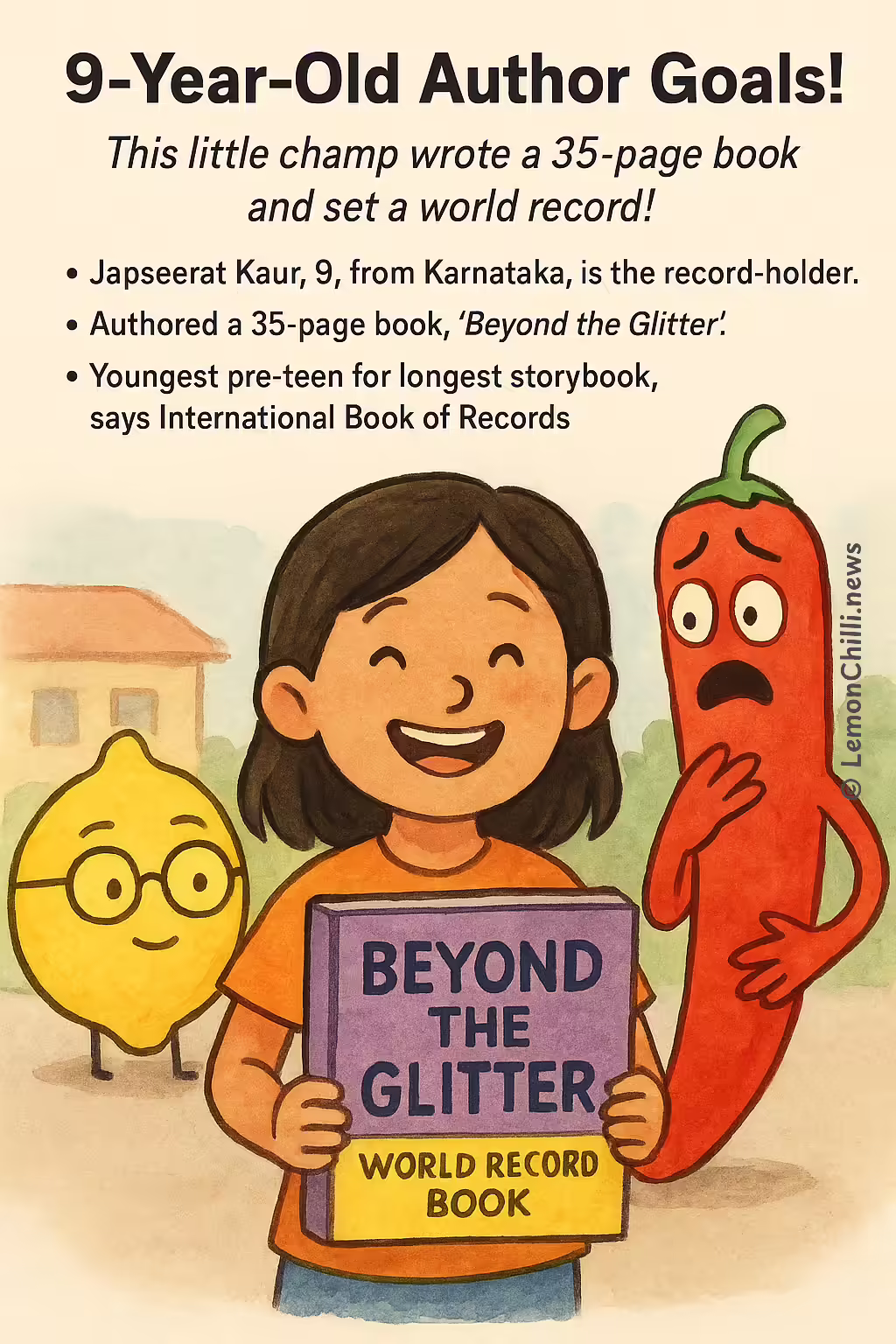 9-Year-Old Author Goals!
