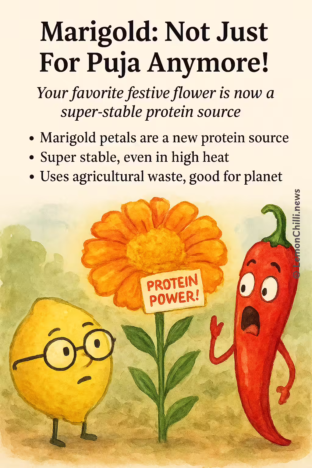 Marigold: Not Just For Puja Anymore!