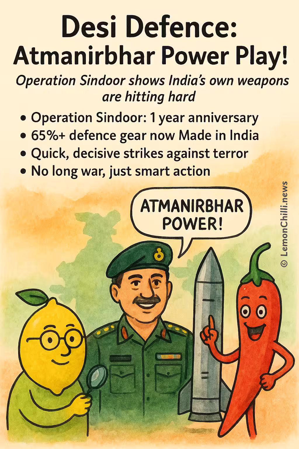 Desi Defence: Atmanirbhar Power Play!