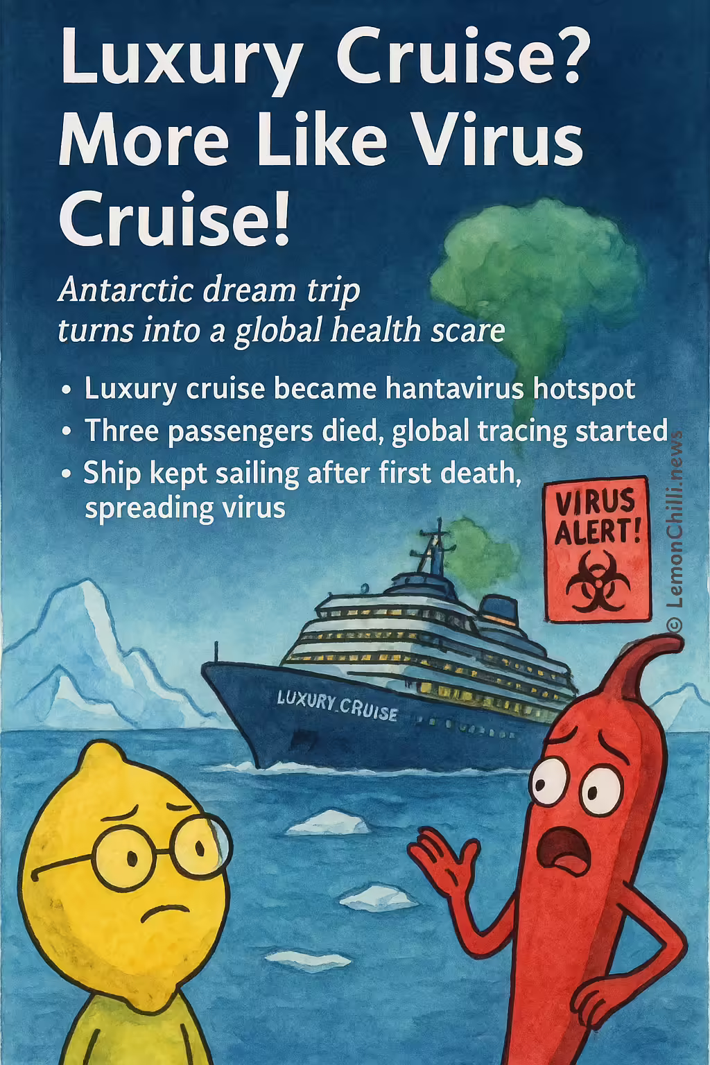 Luxury Cruise? More Like Virus Cruise!