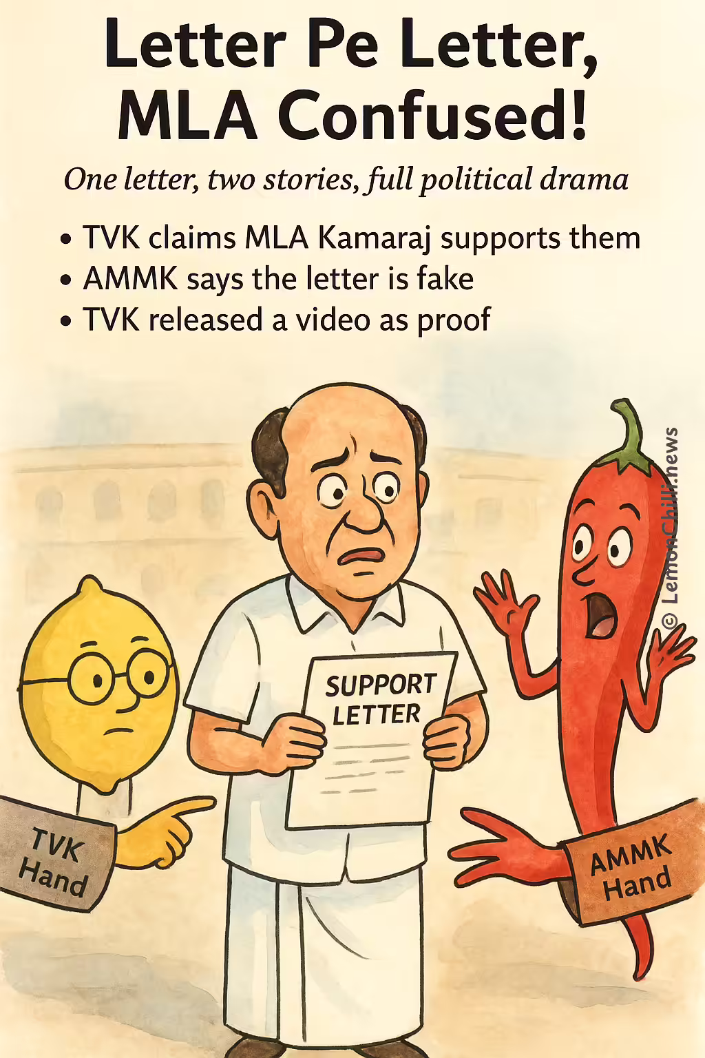 Letter Pe Letter, MLA Confused!
