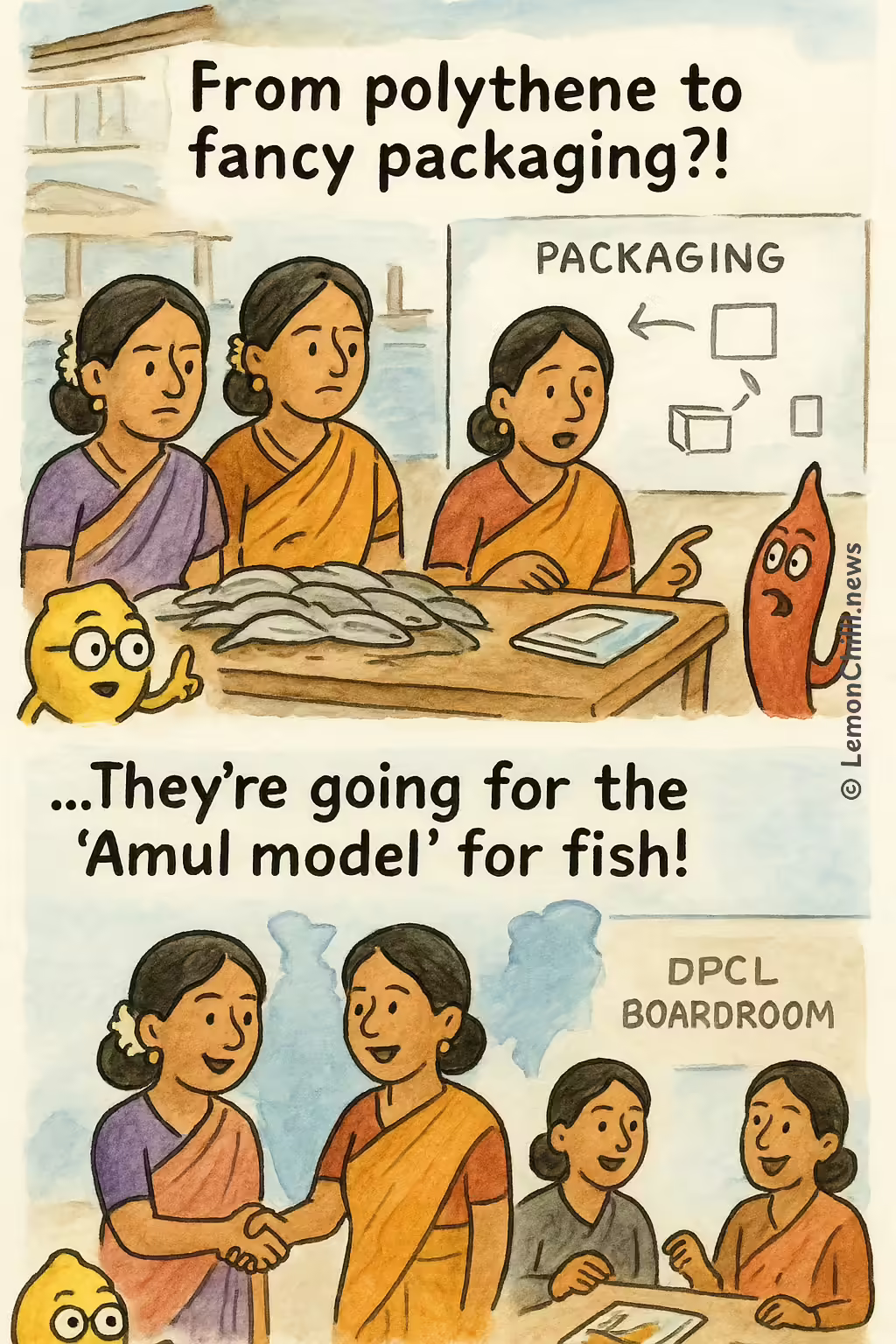 Fishy Business Goes Corporate!