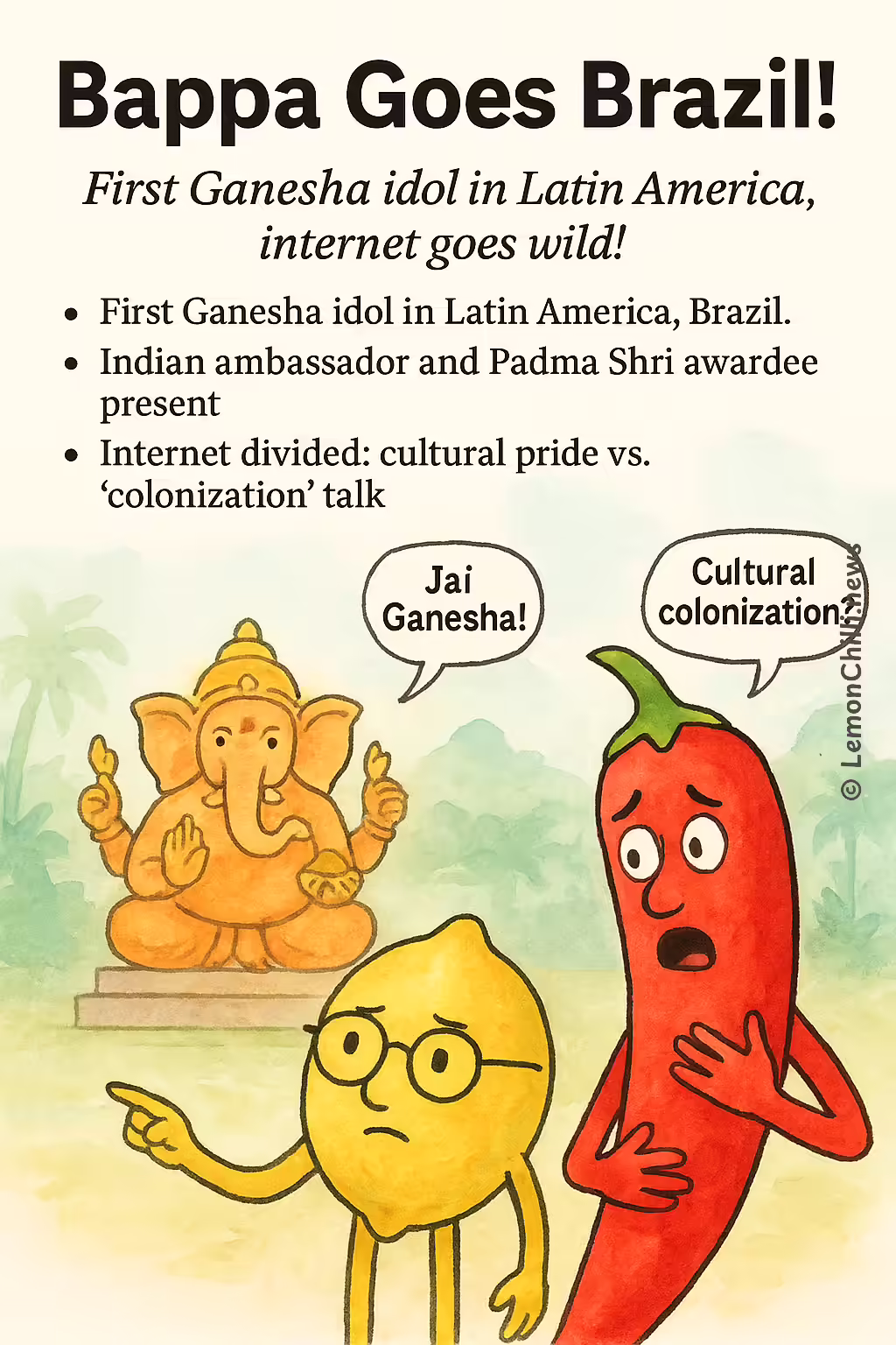 Bappa Goes Brazil!