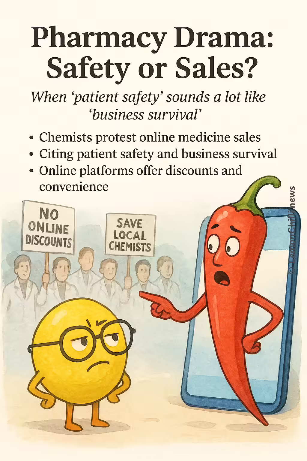 Pharmacy Drama: Safety or Sales?