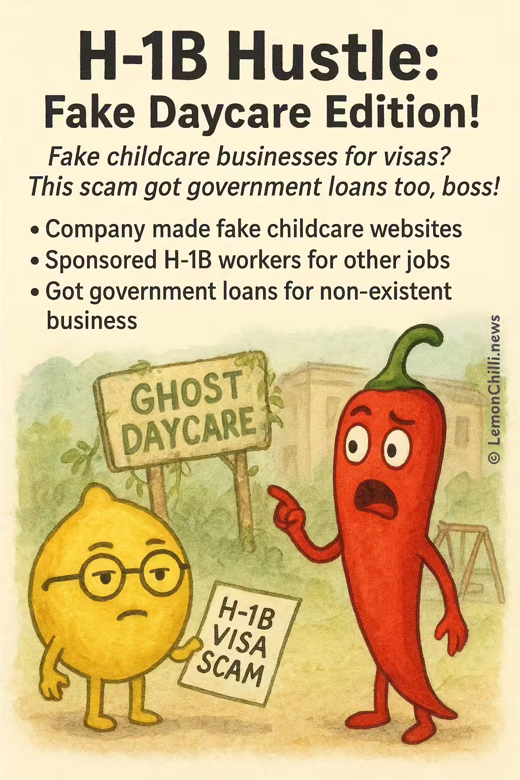 H-1B Hustle: Fake Daycare Edition!