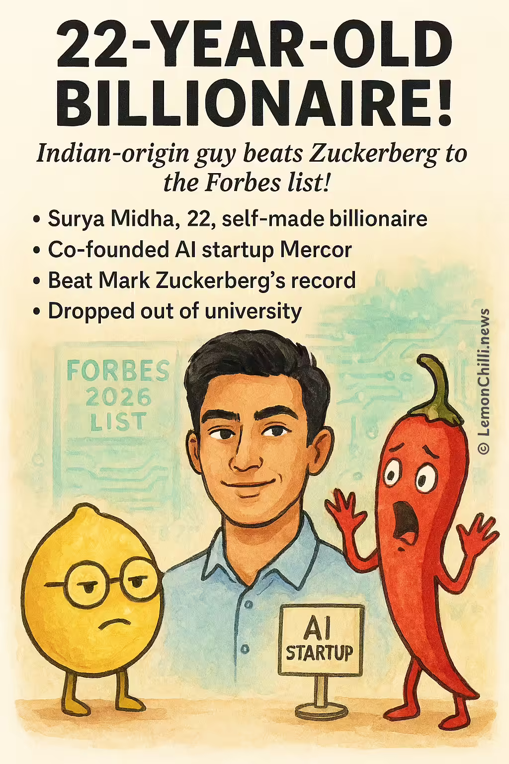 22-Year-Old Billionaire!