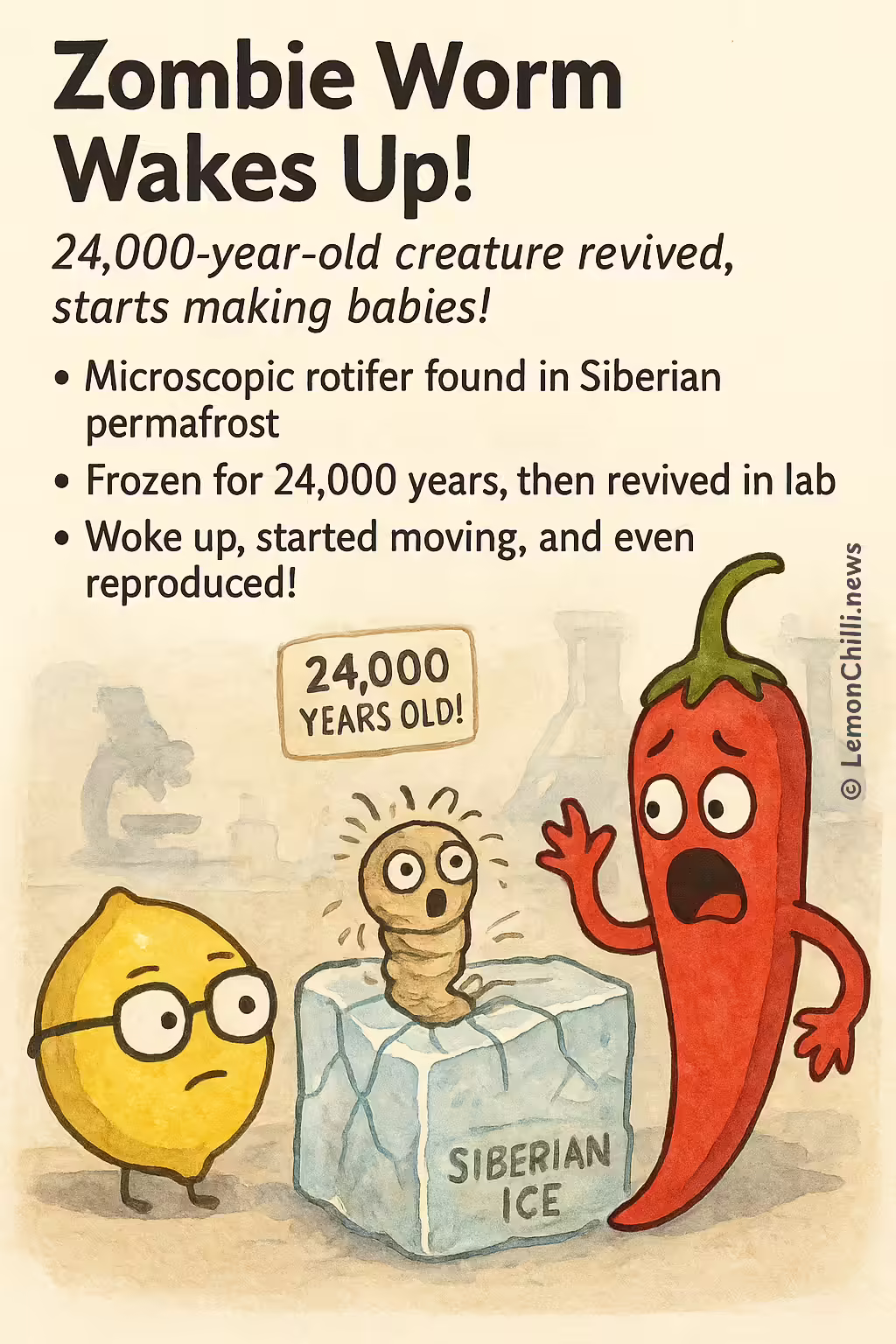 Zombie Worm Wakes Up!