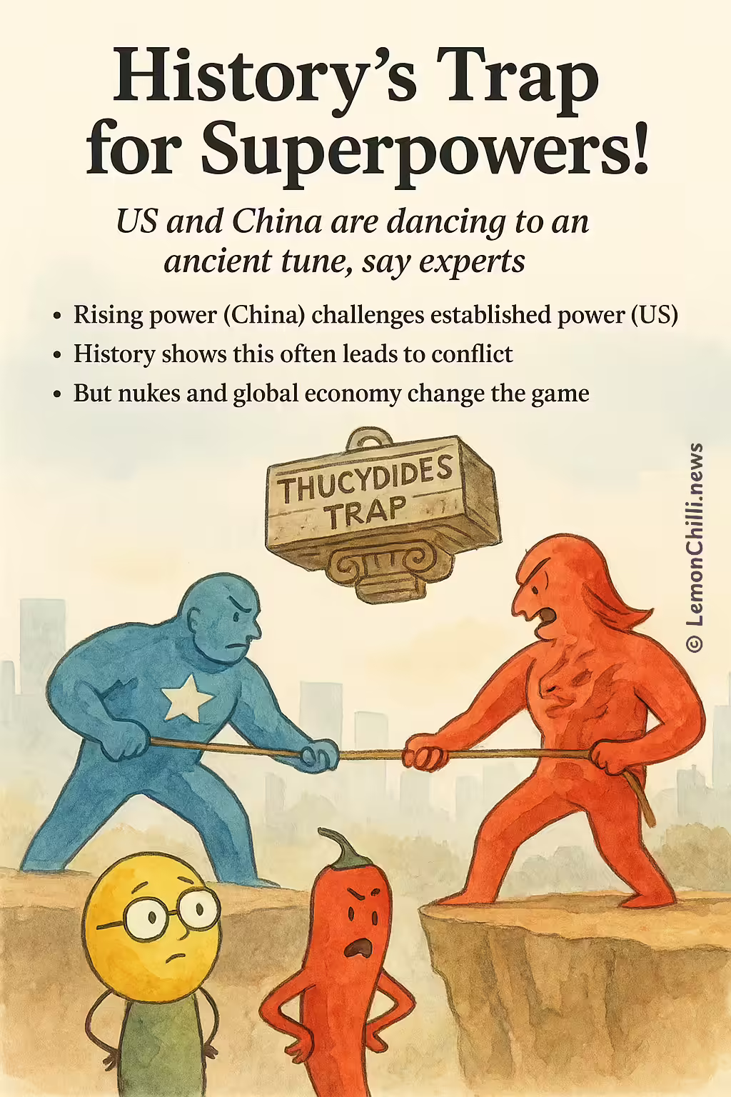 History's Trap for Superpowers!