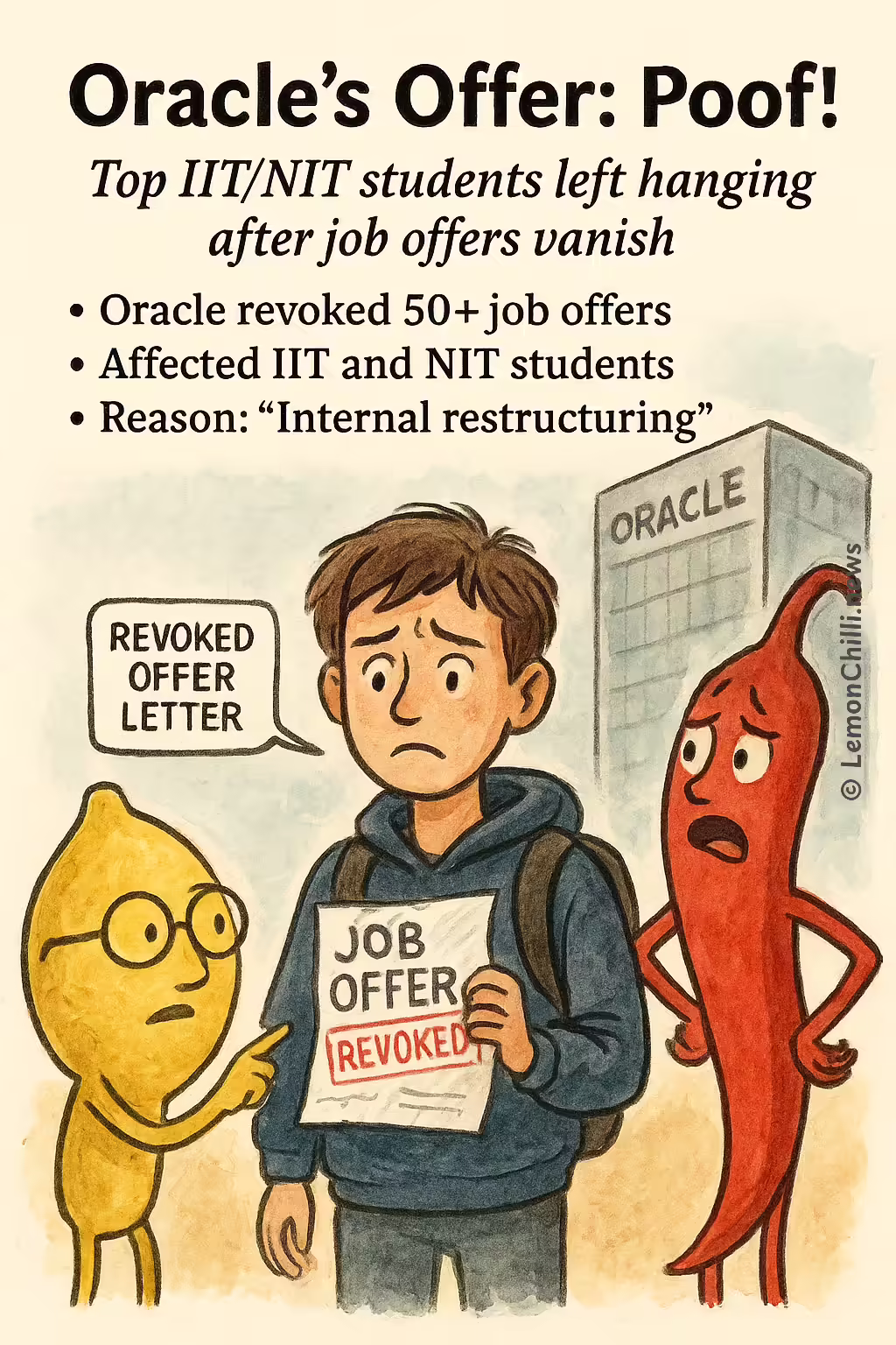 Oracle's Offer: Poof!