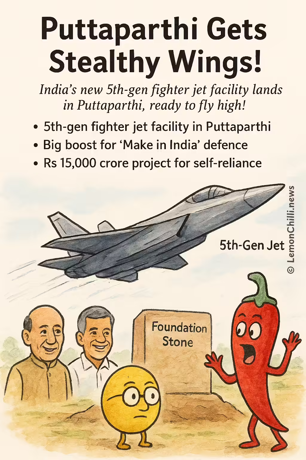 Puttaparthi Gets Stealthy Wings!
