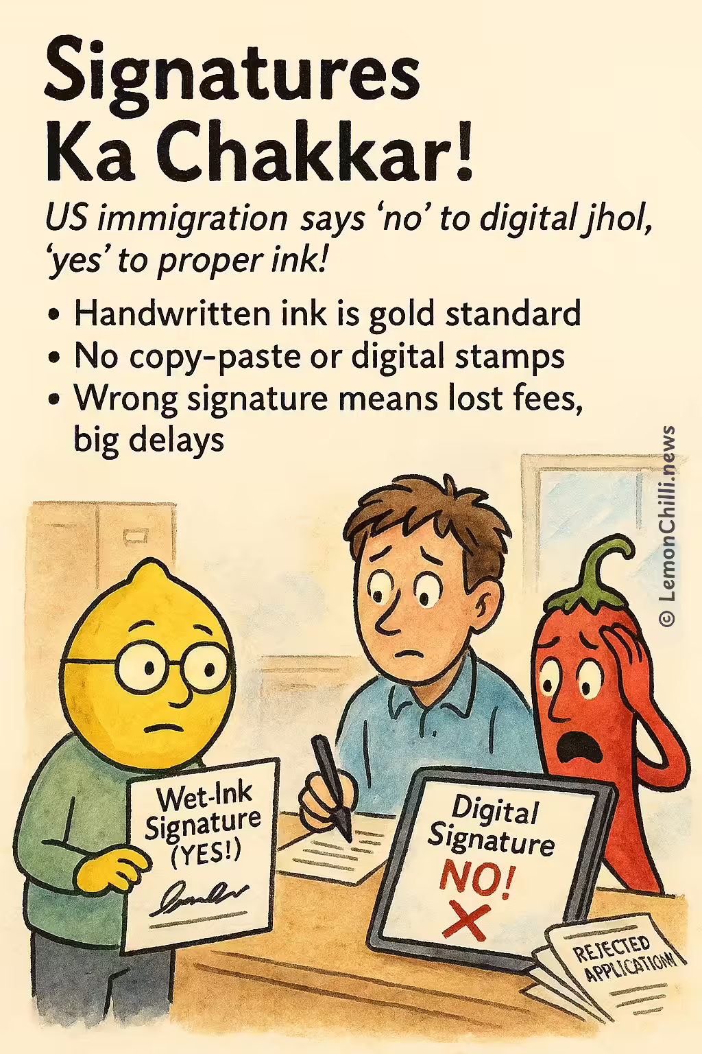 Signatures Ka Chakkar!