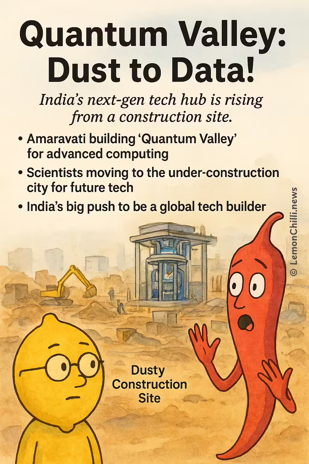 Quantum Valley: Dust to Data!