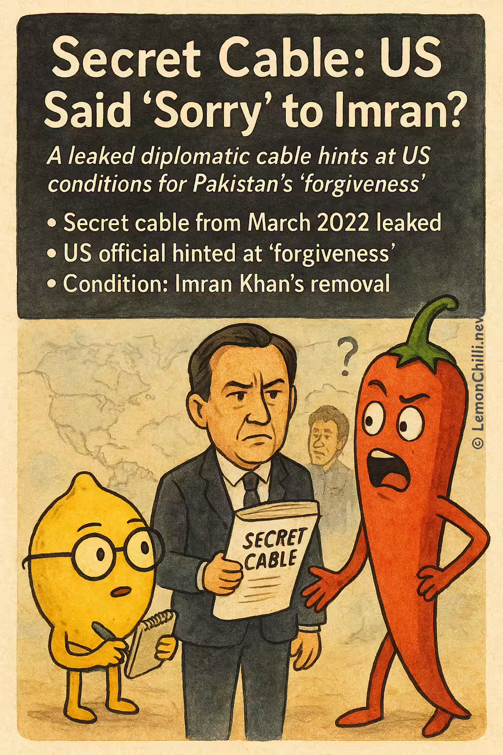 Secret Cable: US Said 'Sorry' to Imran?