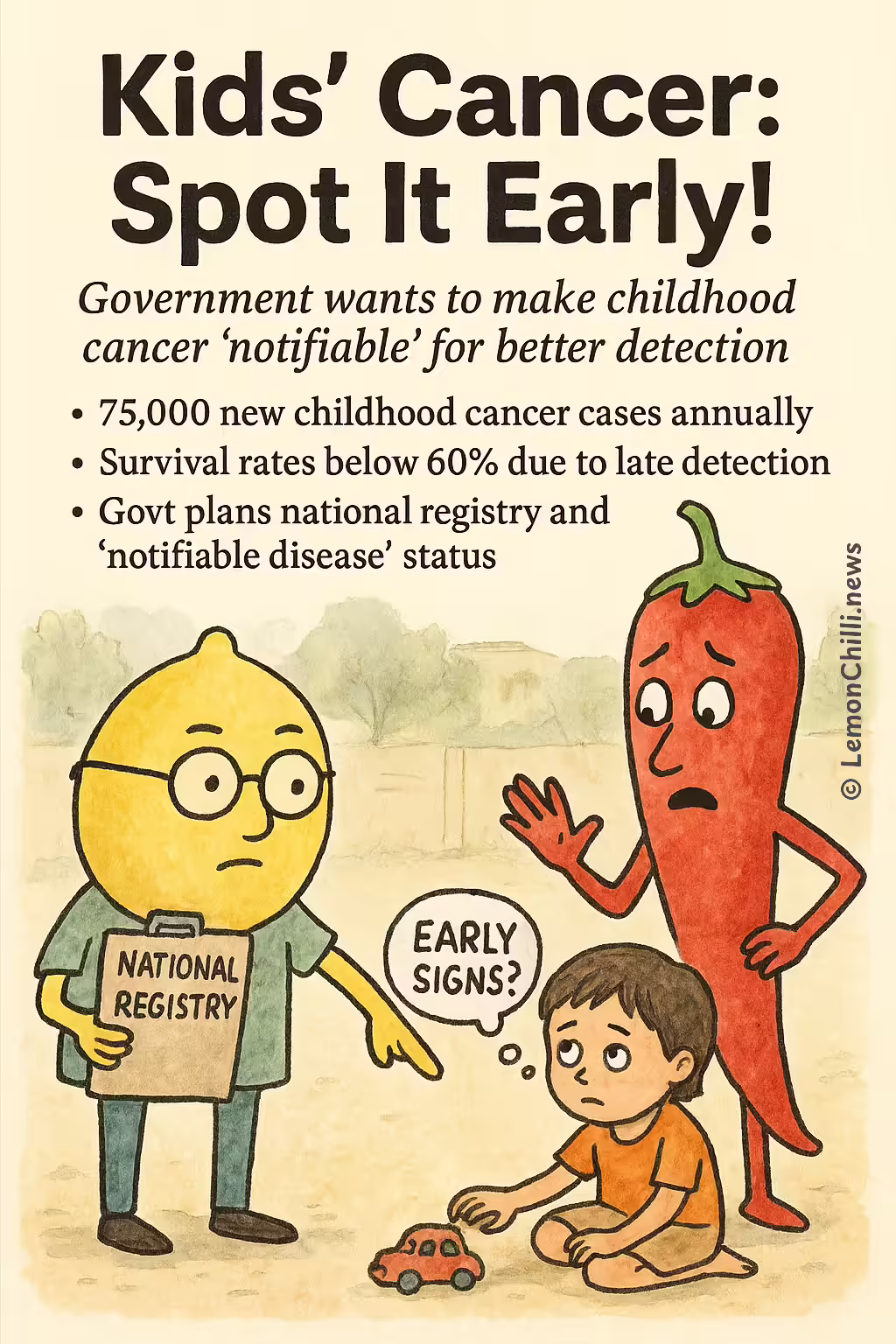 Kids' Cancer: Spot It Early!
