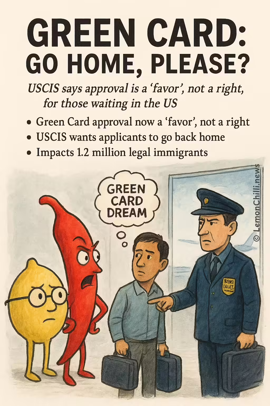 Green Card: Go Home, Please?