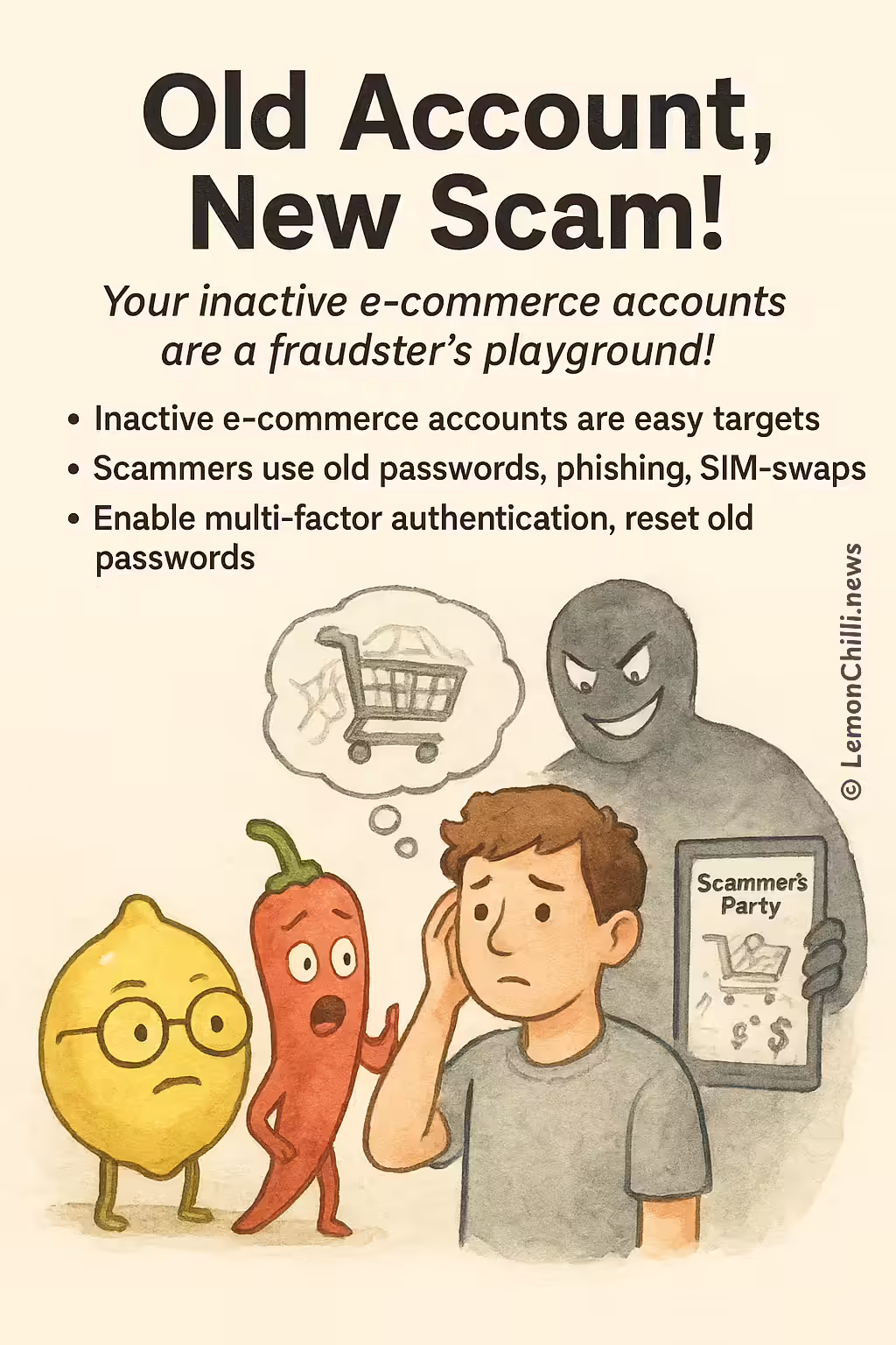 Old Account, New Scam!