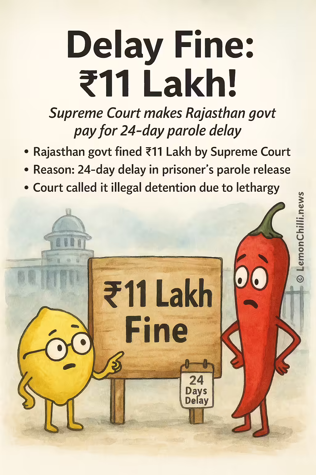 Delay Fine: ₹11 Lakh!