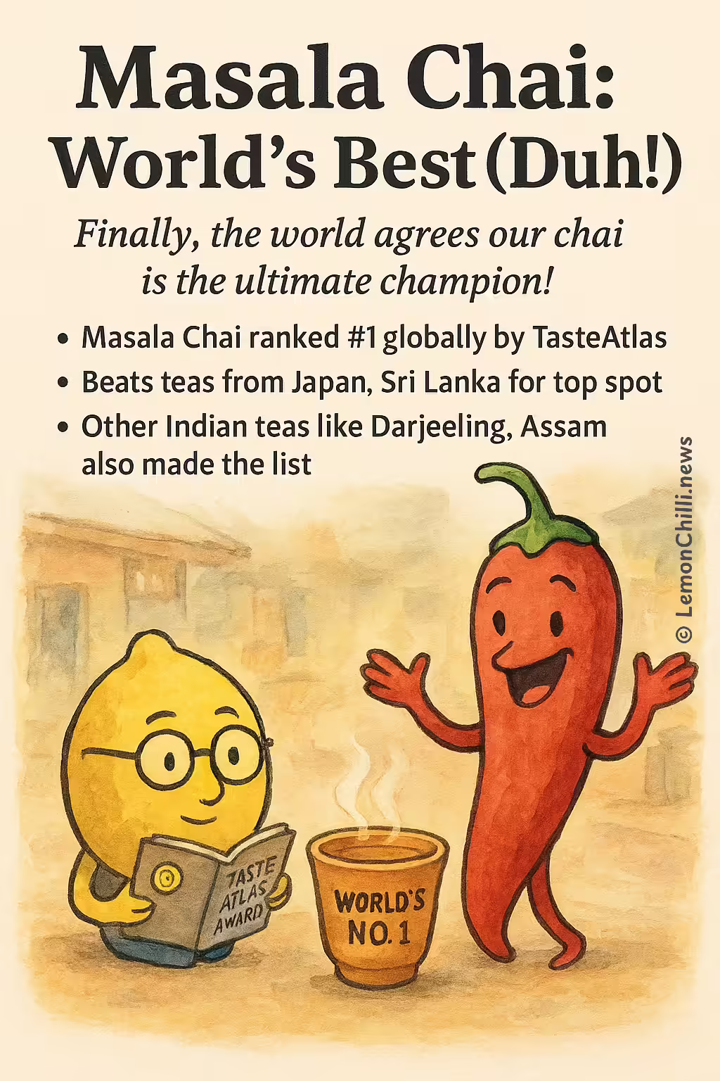 Masala Chai: World's Best (Duh!)