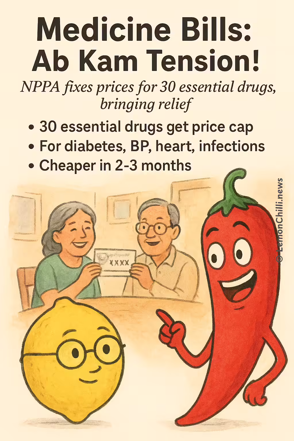 Medicine Bills: Ab Kam Tension!