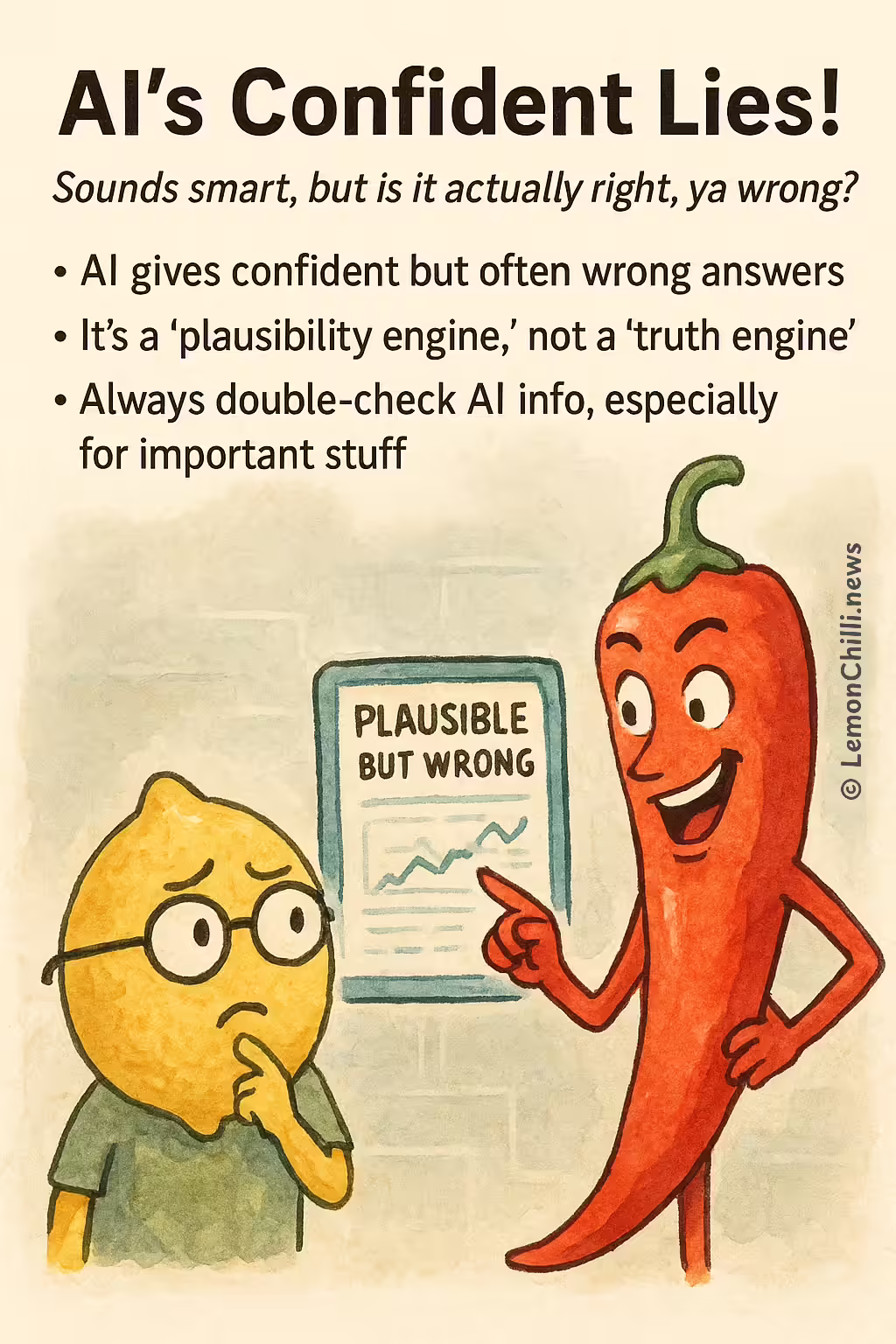 AI's Confident Lies!