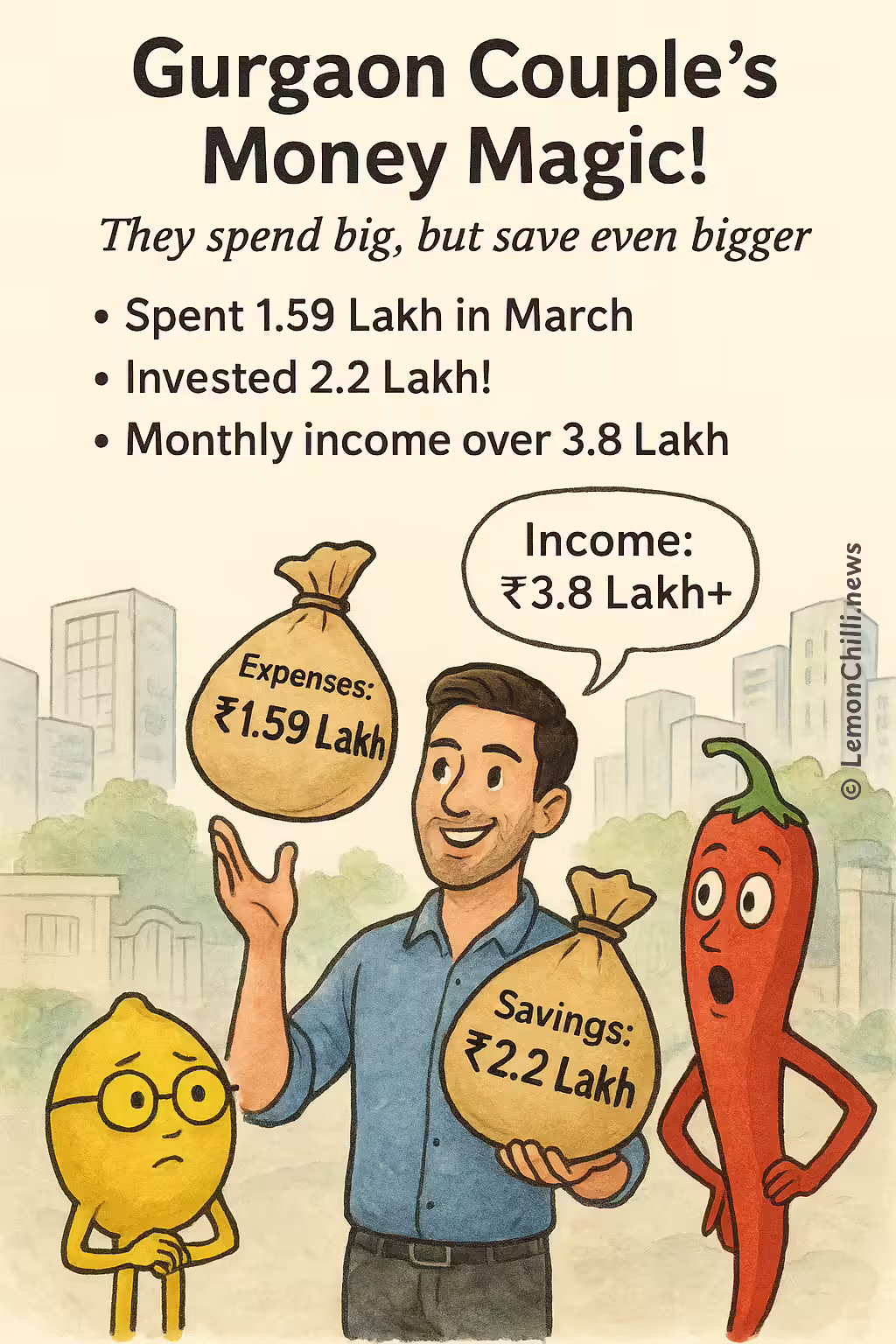 Gurgaon Couple's Money Magic!