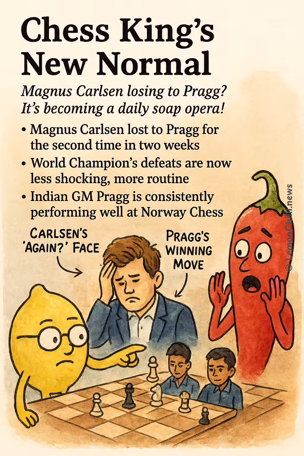 Chess King's New Normal