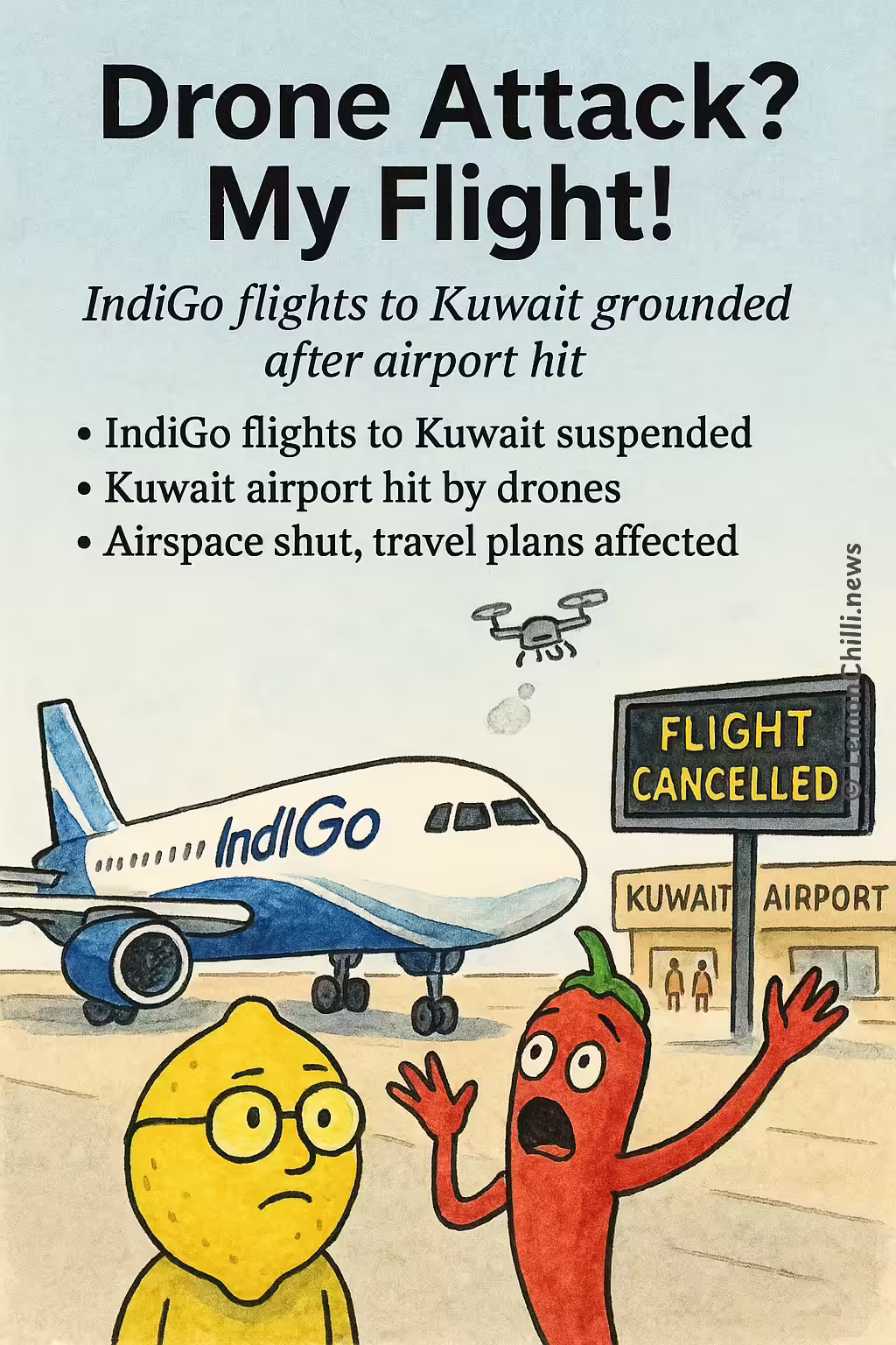 Drone Attack? My Flight!