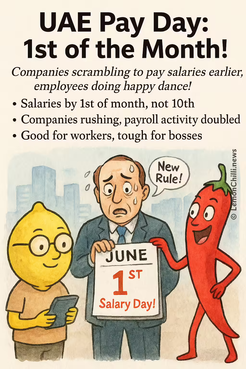 UAE Pay Day: 1st of the Month!