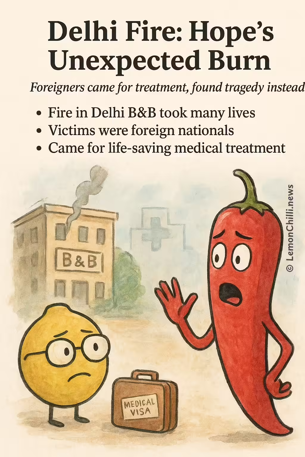 Delhi Fire: Hope's Unexpected Burn
